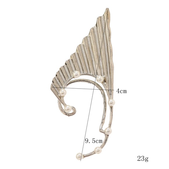 Unique Pair Elf Ear Cuff, Elf Ears, Elf Ear Wraps, Left and Right Ear - Picture 9 of 10